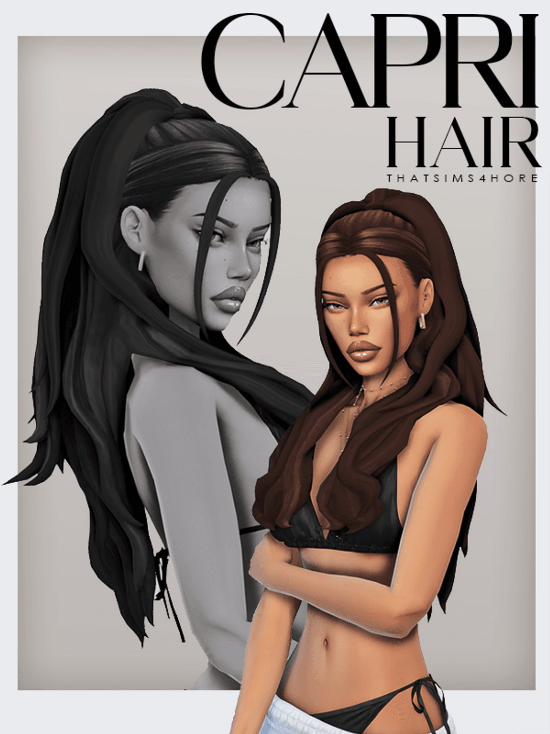 Прическа Capri Hair
